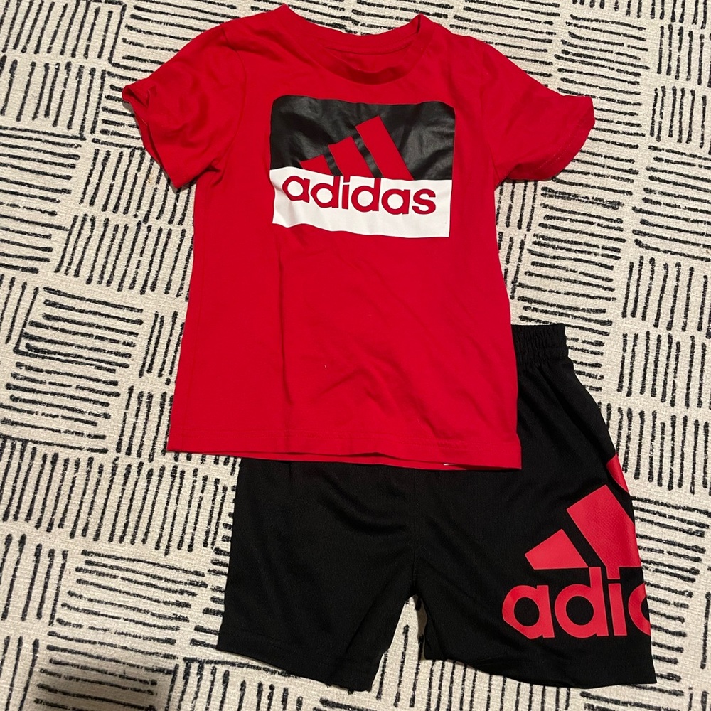 Adidas Shirt and Short Set 3T